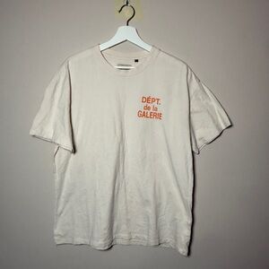 DEPT. de le GALERIE - White French T-Shirt